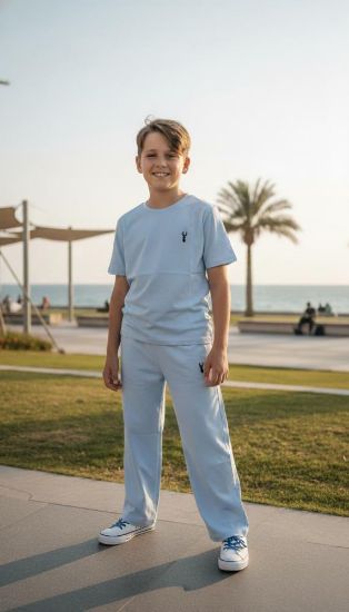 صورة طقم "نسمة الصيف" السماوي