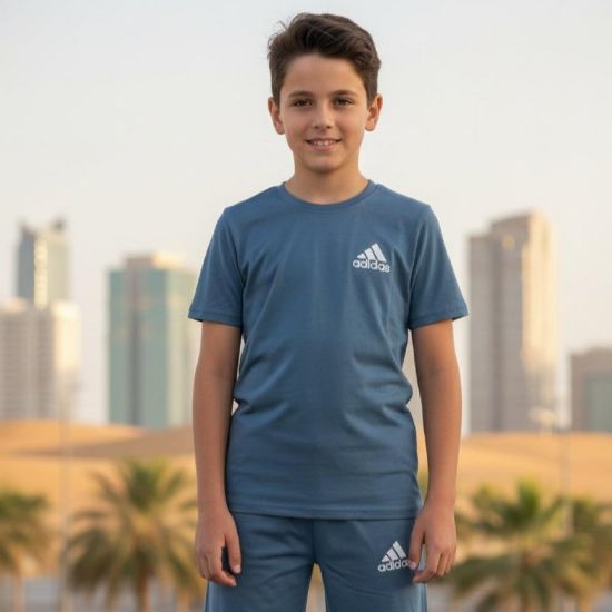 صورة طقم "أناقة الهدوء" القطنية من adi