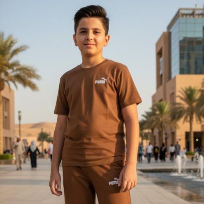 صورة طقم "كلاسيك بيج"من pu