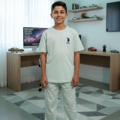 صورة طقم يو إس بولو الصيفي المريح