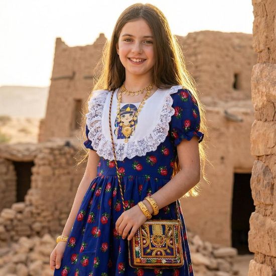 صورة فساتين "ألوان الديرة" غامق