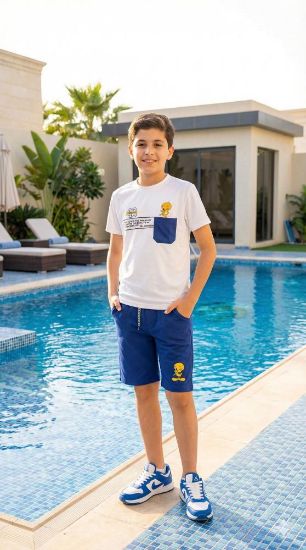 صورة طقم "تويتي" الصيفي للأولاد - تشكيلة لوني تونز