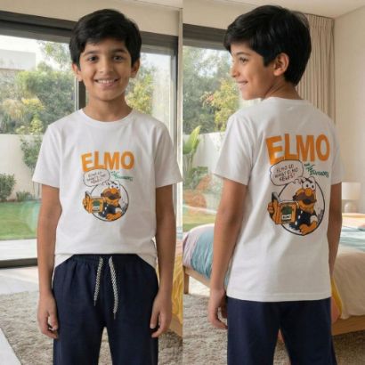 صورة طقم "إلمو القارئ" الكاجوال - قطعتين