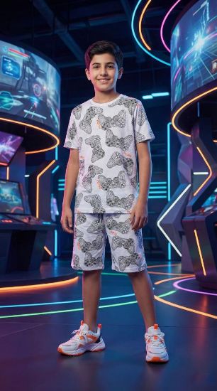صورة طقم "ليفل أب" (Level Up) الصيفي – للأولاد