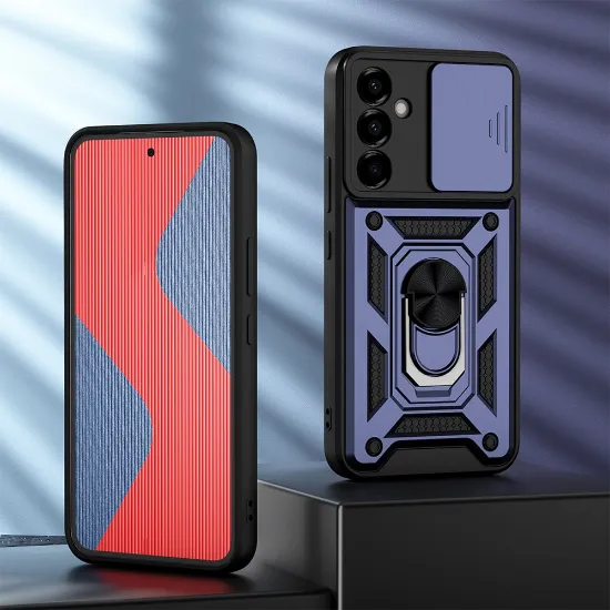 صورة جراب كفر غطاء سامسونج جالكسي A54 مع غطاء للكاميرا Shockproof Case for Samsung A54