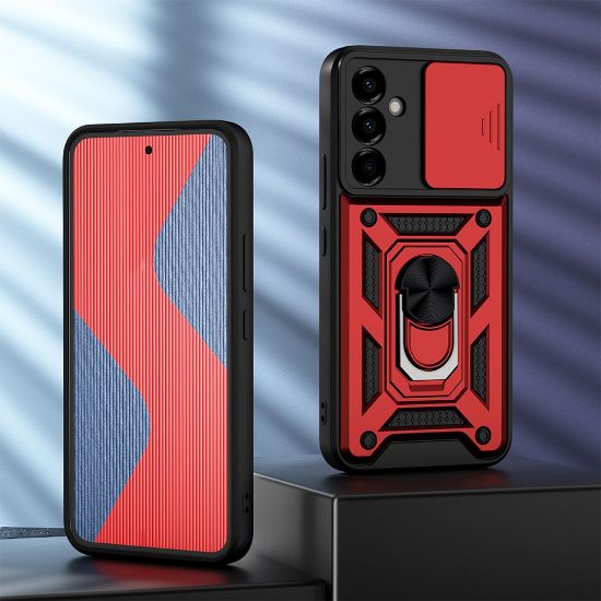صورة جراب كفر غطاء سامسونج جالكسي A54 مع غطاء للكاميرا Shockproof Case for Samsung A54