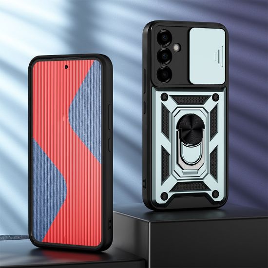 صورة جراب كفر غطاء سامسونج جالكسي A54 مع غطاء للكاميرا Shockproof Case for Samsung A54