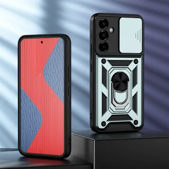 صورة جراب كفر غطاء سامسونج جالكسي A54 مع غطاء للكاميرا Shockproof Case for Samsung A54