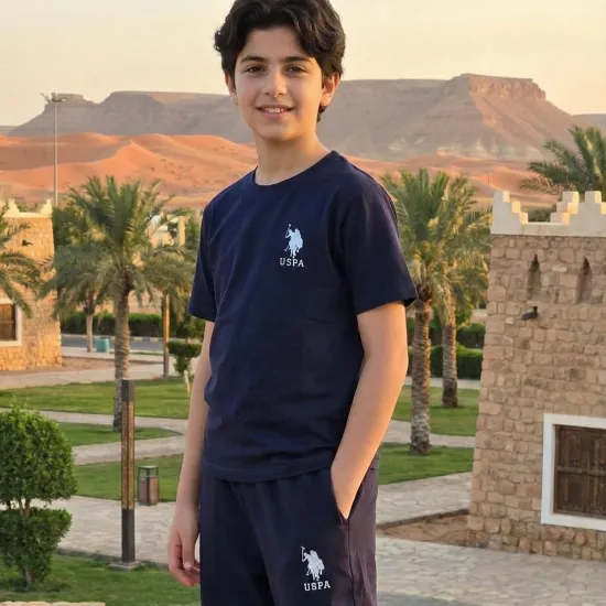 صورة طقم صيفي ازرق من PO
