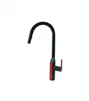 صورة SINK MIXER  1 HOLE PULL OUT BLACK 45 (CHINA)