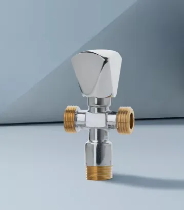 صورة C/P ANGLE VALVE 1/2" CHROME 1HANDLE 2LINE  TOCO  (CHINA)