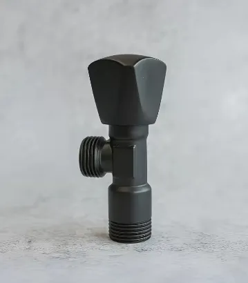 صورة C/P ANGLE VALVE BLACK 1/2"  TOCO (CHINA)