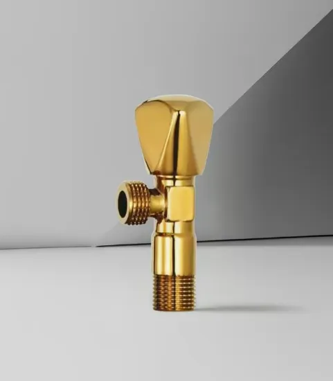 صورة محبس زاوية نحاس "1/2X1/2" دهبي توكو