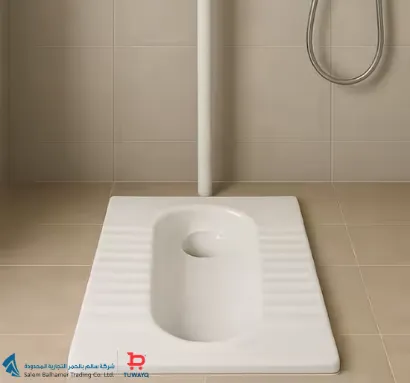 صورة كرسي عربي خزف سعودي الوادي 150 أبيض