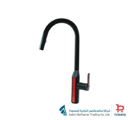 صورة SINK MIXER  1 HOLE PULL OUT BLACK 45 (CHINA)