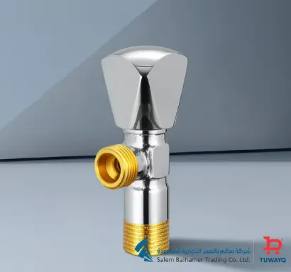 صورة C/P ANGLE VALVE CHROME 1/2" TOCO (CHINA)