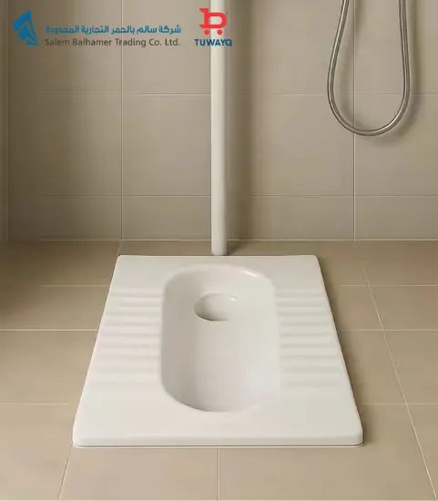 صورة SQUATTING PAN WHITE [CERAMIC]