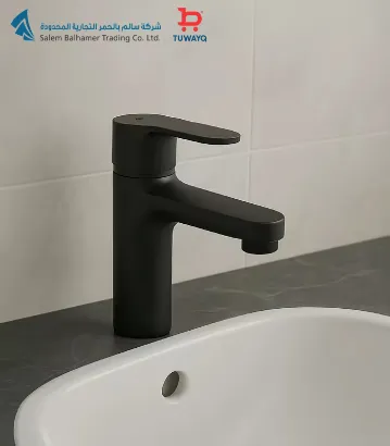صورة خلاط مغسله مع بوب اب اسود توكو