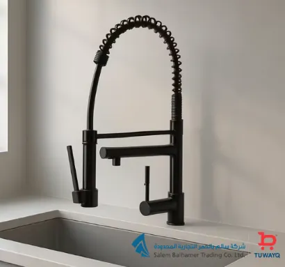 صورة SINK MIXER PULL DOWN 1 HOLE BLACK2 LINE 49 (CHINA)