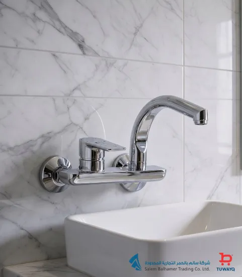 صورة خلاط مطبخ جداري رانسي كروم B8251-48
