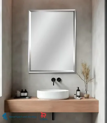 صورة مرايا مع إطار 80x60 كروم ماجور