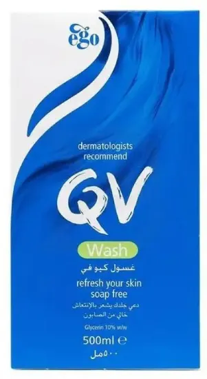 صورة كيو في غسول ريفريش مناسب لجميع أنواع البشرة 500 مل