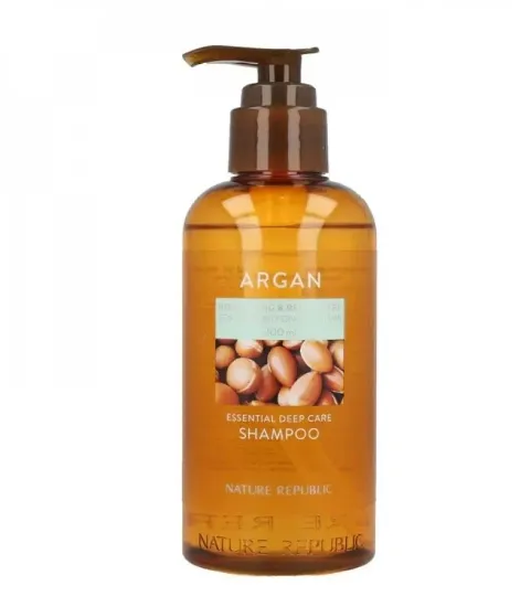 صورة شامبو الارغان للعناية العميقة بالشعر من نيتشور ريببلك - 300مل