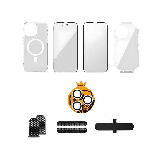 صورة  بكج الحماية S-TOP فئة 8 في 1 - iPhone 12 Pro Max