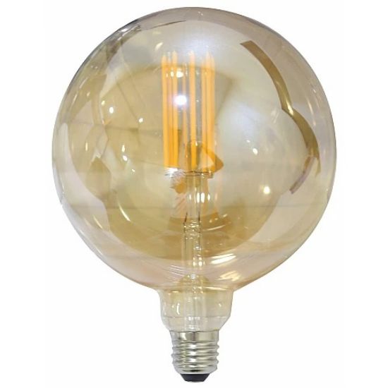 صورة لمبة كروية وسط عسلية  G125-7W-2700K LED 