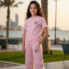 صورة طقم وردي صيفي بناتي